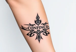 Confidence tattoo idea