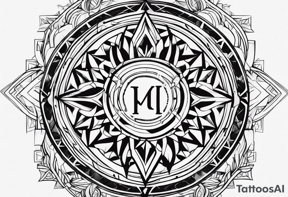 A name tattoo idea