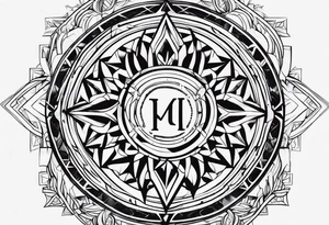 A name tattoo idea