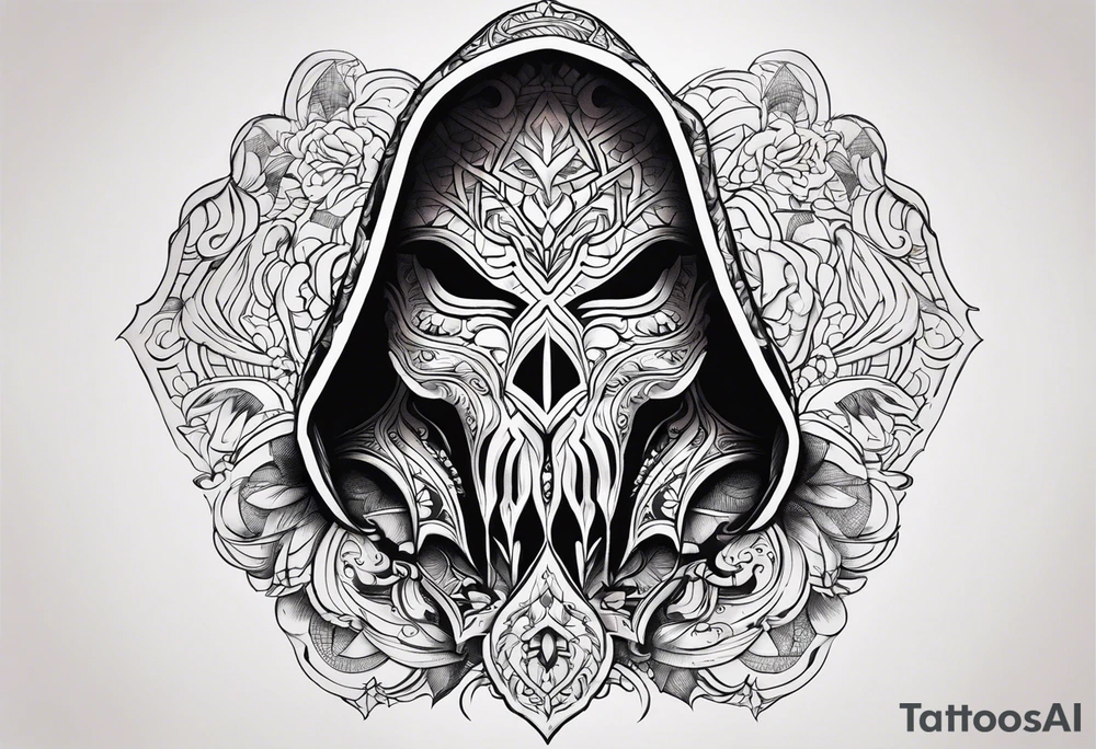 Hoodie tattoo idea