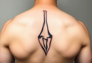 erect penis tattoo idea