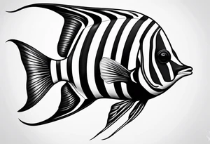 Moorish idol tattoo idea