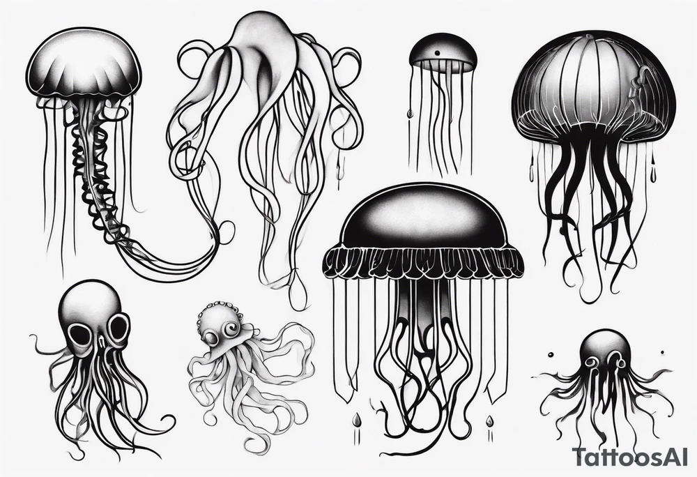 meduse tattoo idea