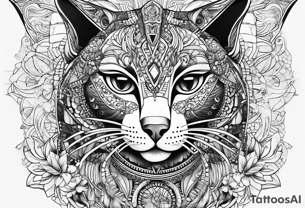 Bastet tattoo idea