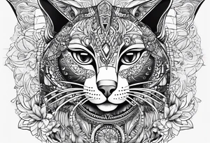 Bastet tattoo idea