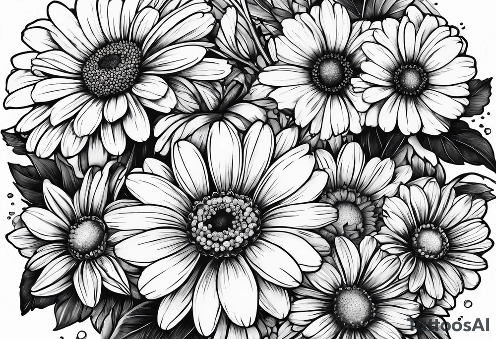 Chamomile tattoo idea
