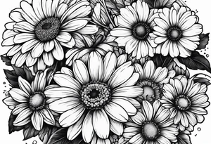 Chamomile tattoo idea