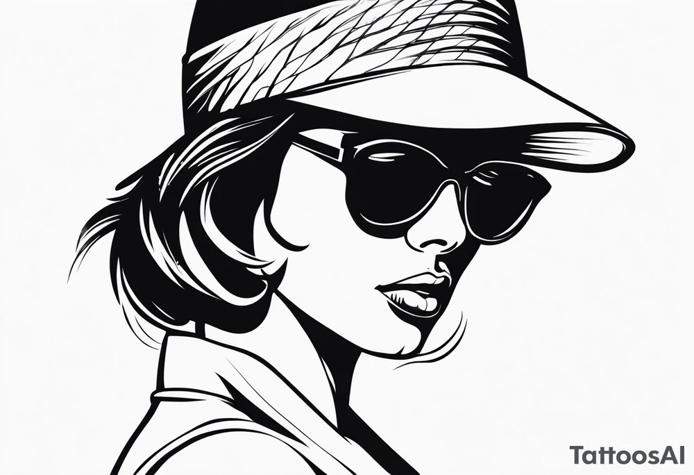 gangster female style tattoo tattoo idea