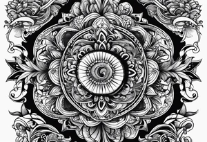 order is the soul of all things tattoo idea