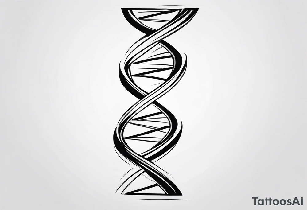 DNA Strand tattoo idea