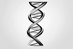 DNA Strand tattoo idea