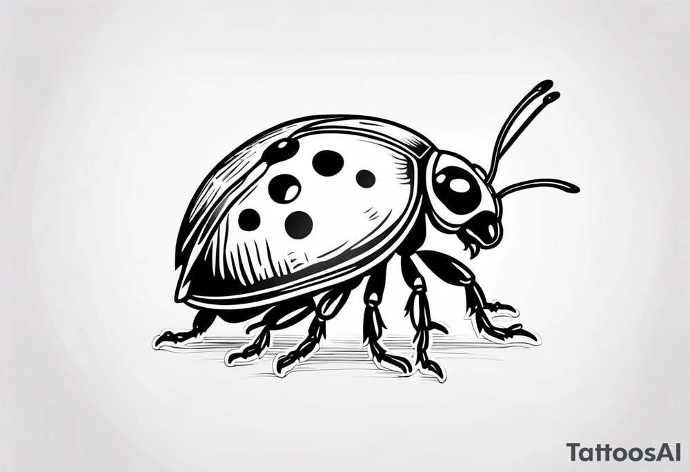 ladybird tattoo idea