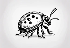 ladybird tattoo idea