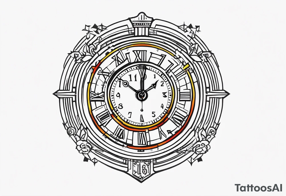 digital retro clock with all numbers being 7 tattoo idea digital retro clock with all numbers being 7 tattoo idea