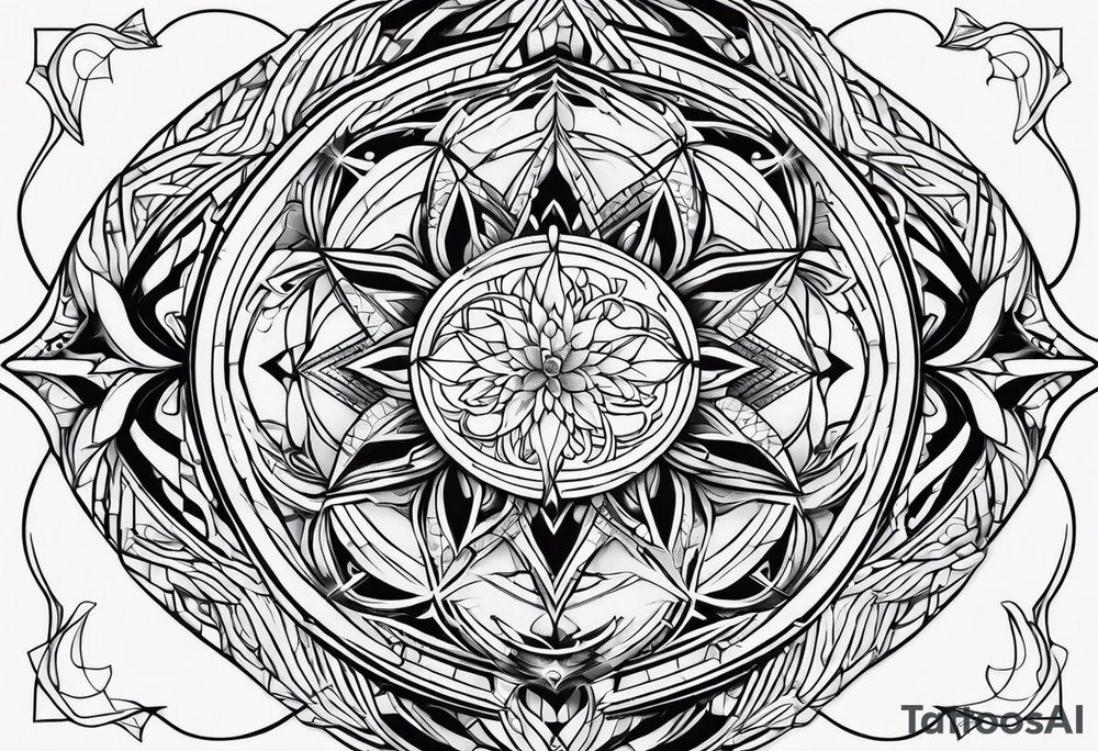 Lynn with a design tattoo idea