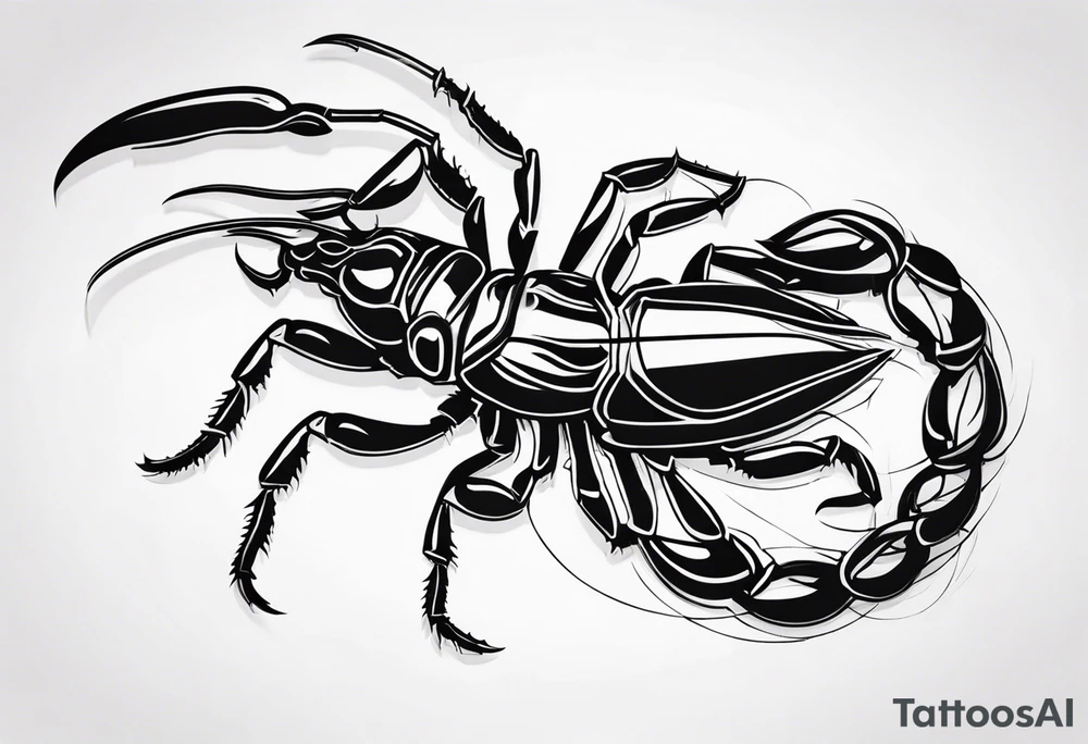 Scorpion tattoo idea