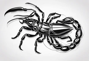 Scorpion tattoo idea
