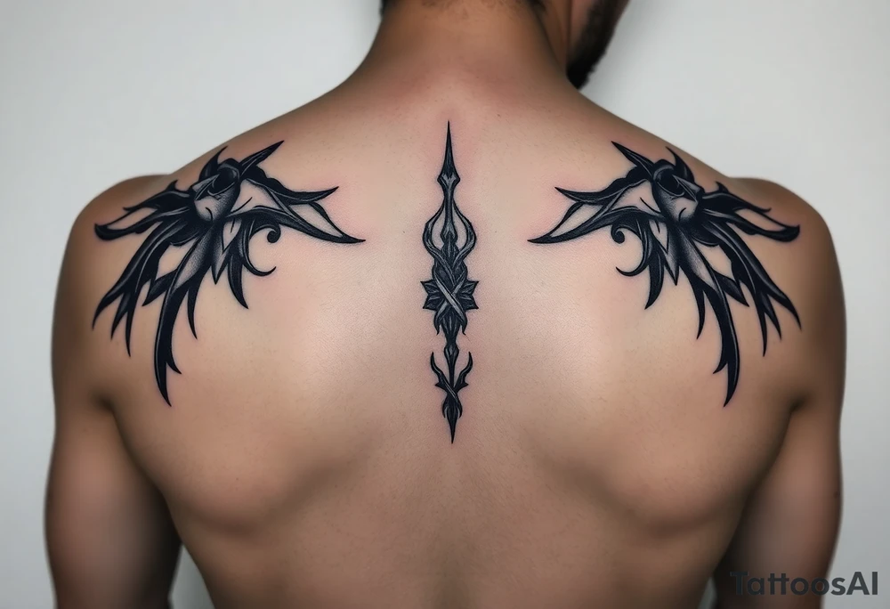 nostalgia sad alone tattoo idea