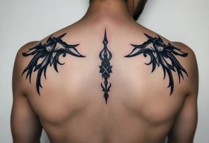 nostalgia sad alone tattoo idea
