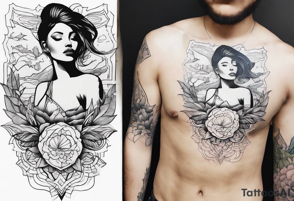 vacation tattoo idea