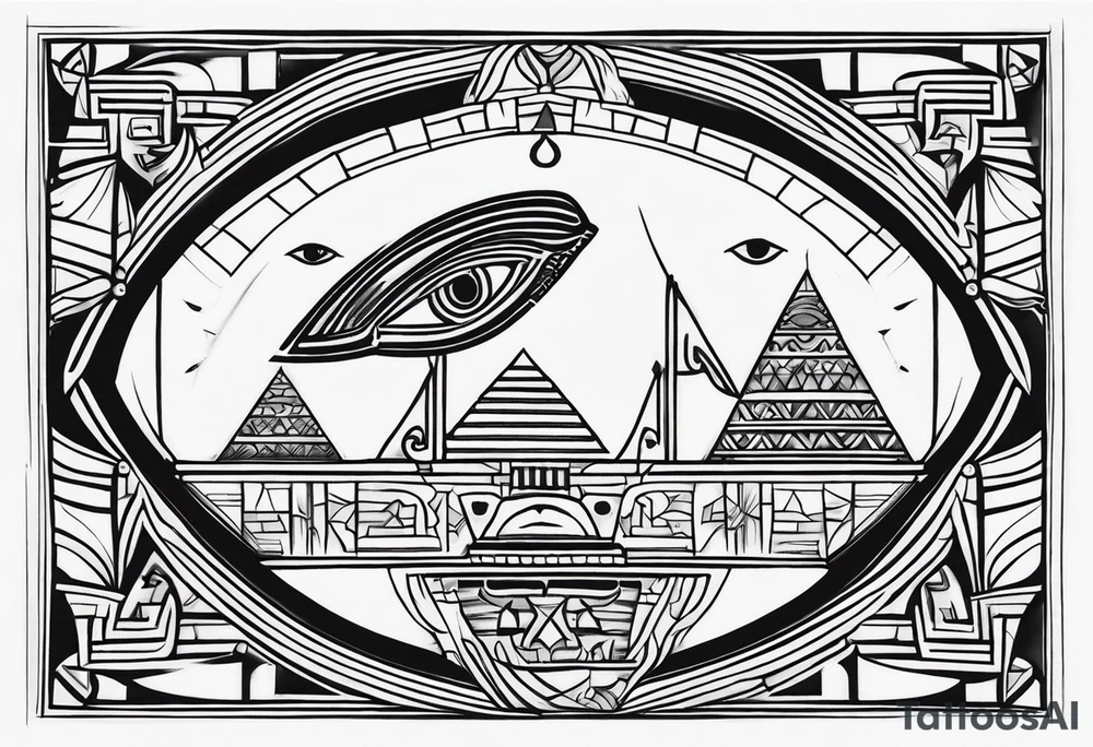 Egyptian tattoo idea