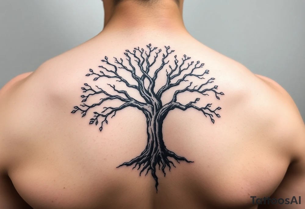 tree of life tattoo idea