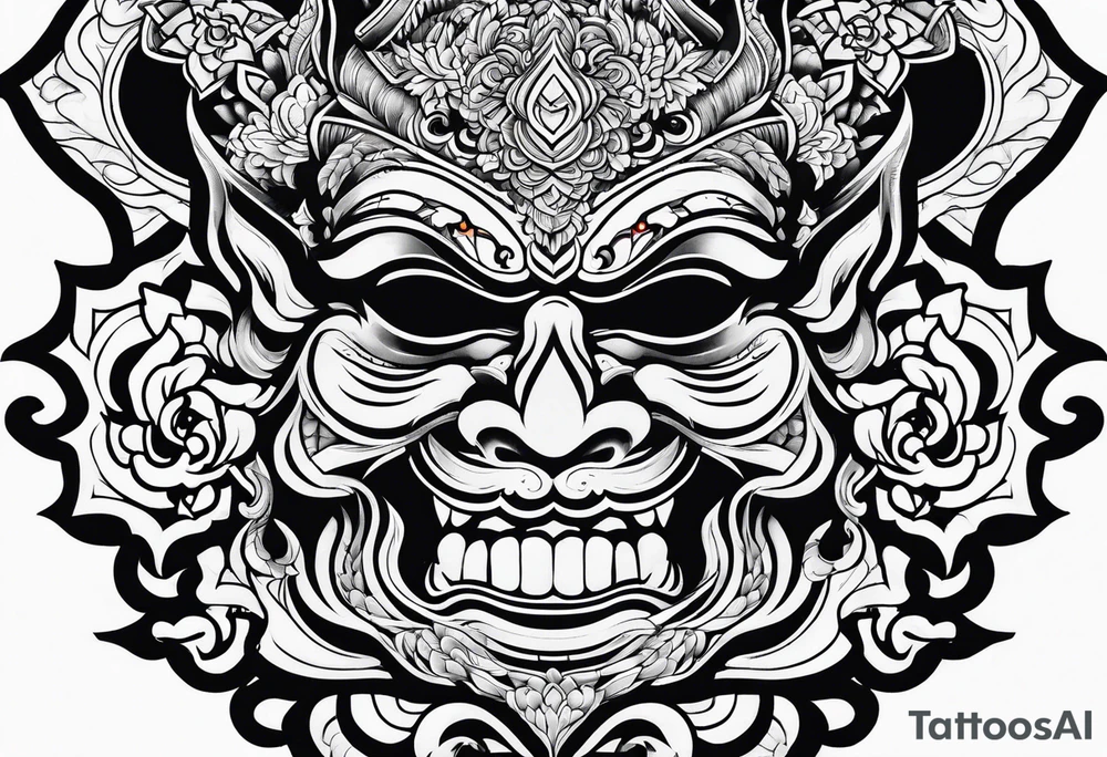 Traditional Vietnamese tattoo idea