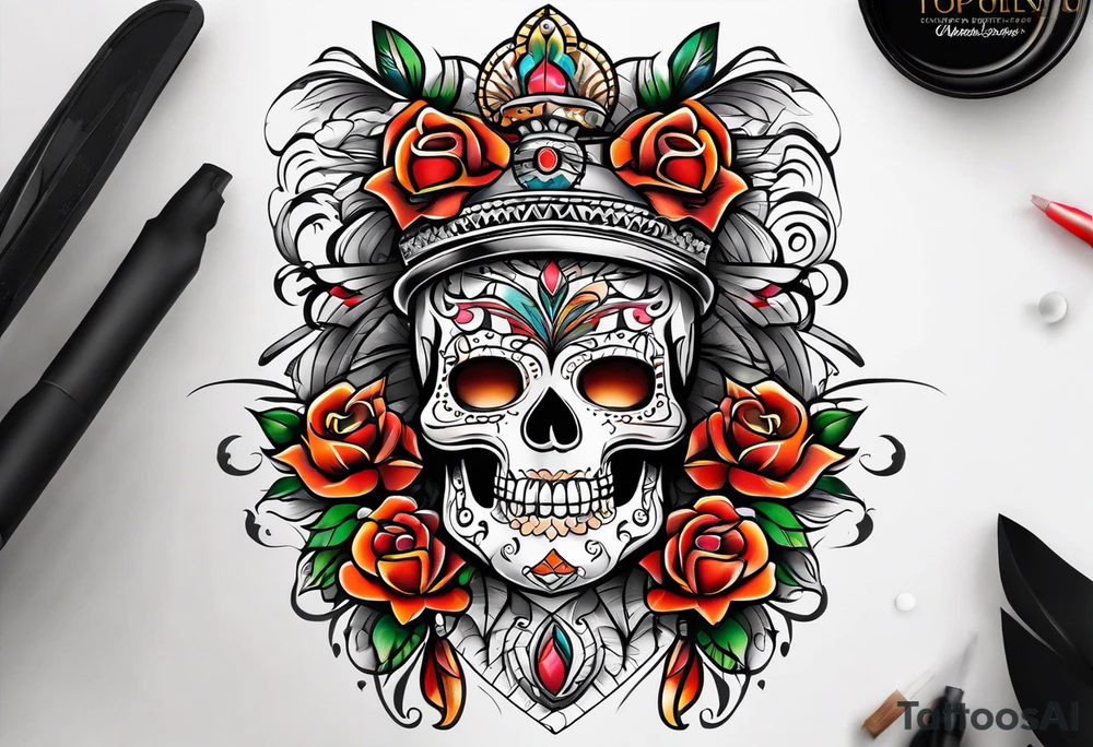 ‘ITZEL’ word tattoo idea