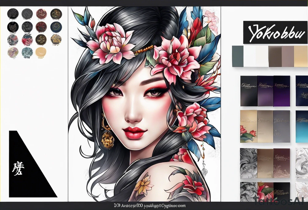 yokubou tattoo idea