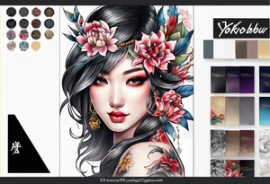 yokubou tattoo idea