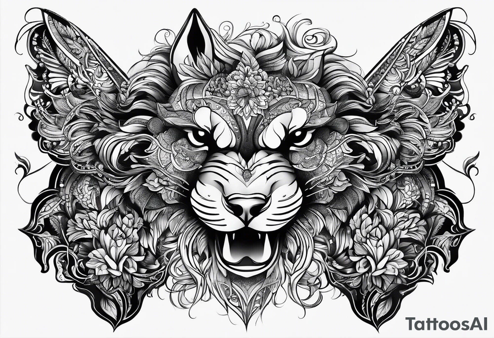 Ein Mann mit umhang tattoo idea