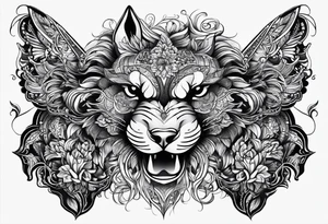 Ein Mann mit umhang tattoo idea