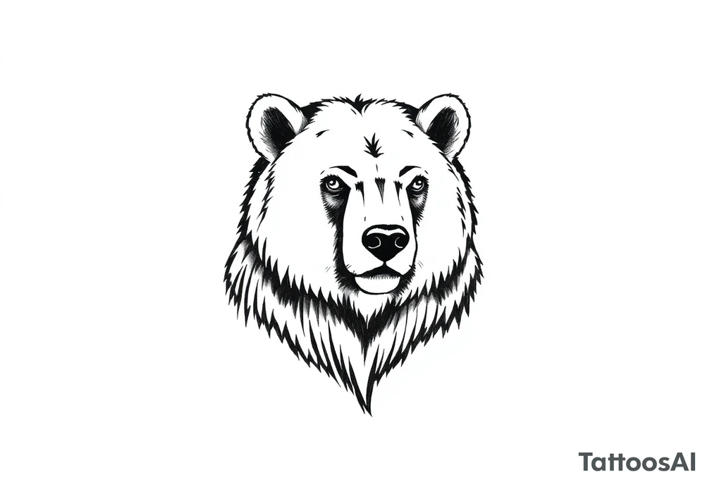 Bear tattoo idea