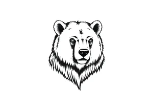 Bear tattoo idea