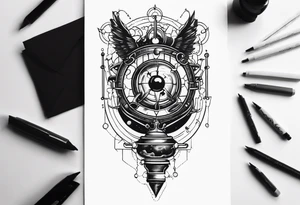 science tattoo tattoo idea
