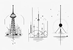 antenna tattoo idea