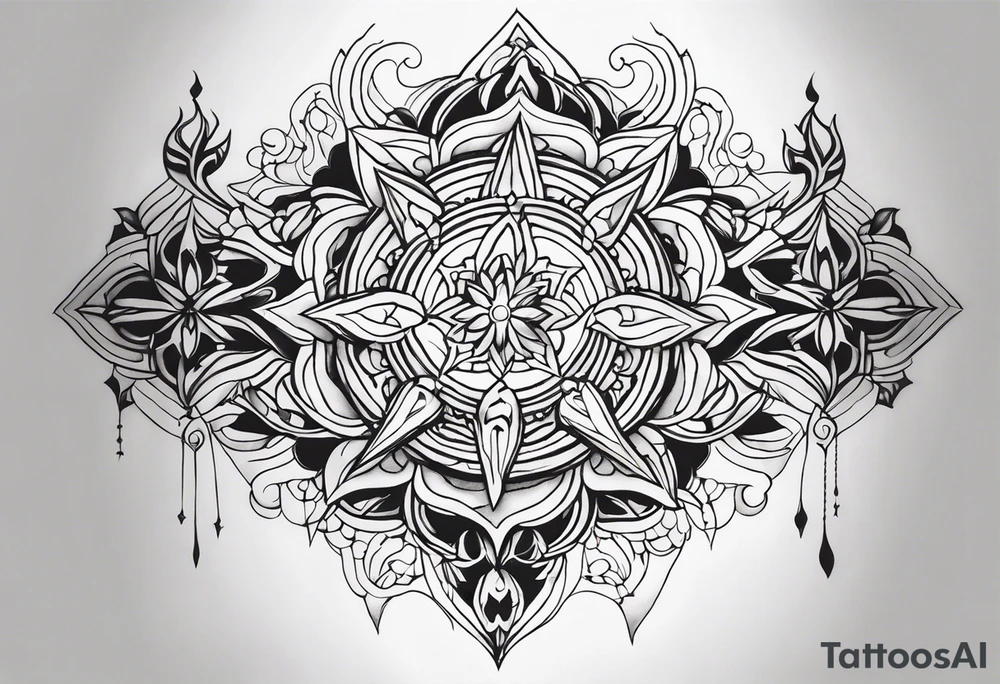 spiritual tattoo idea
