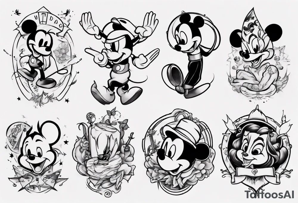 disney tattoo idea