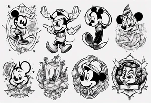 disney tattoo idea