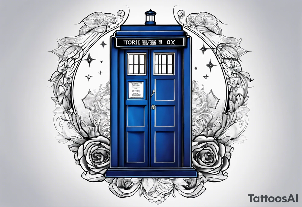 Tardis. tattoo idea