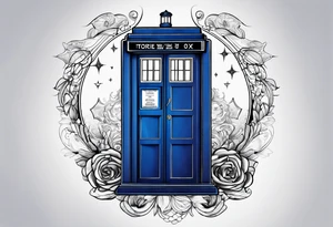 Tardis. tattoo idea