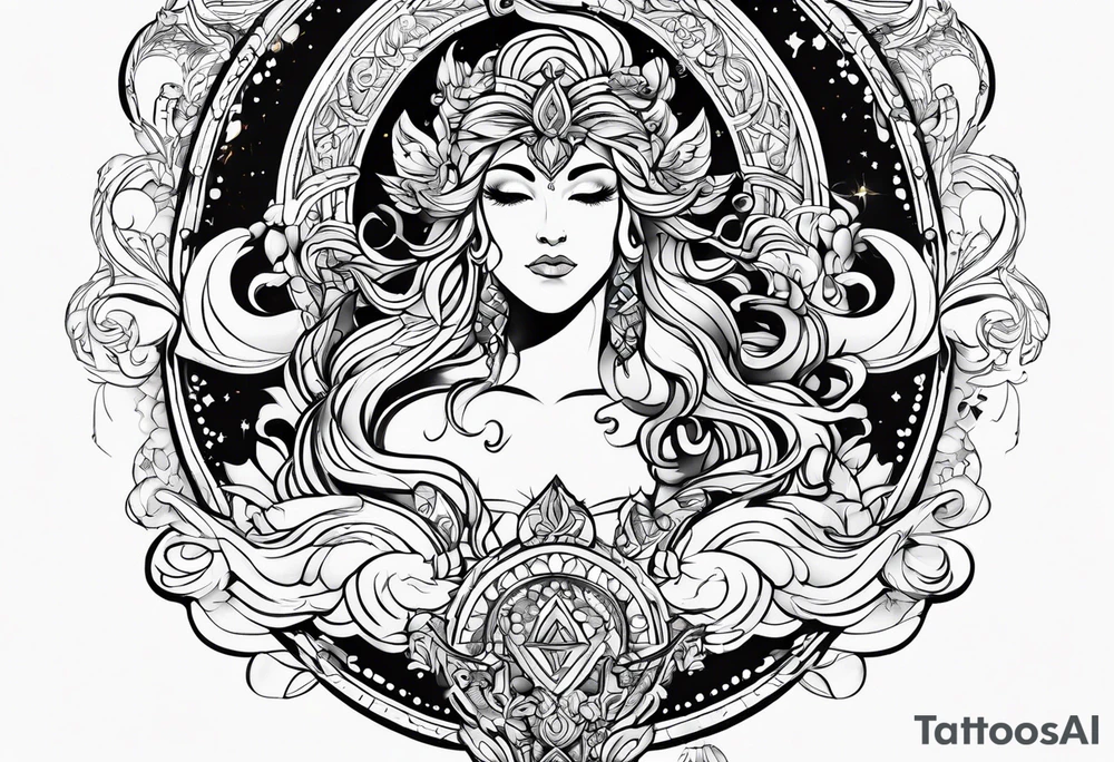 Joseph,Aquarius,Baltimore tattoo idea
