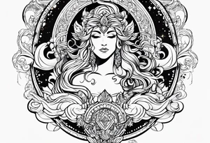 Joseph,Aquarius,Baltimore tattoo idea