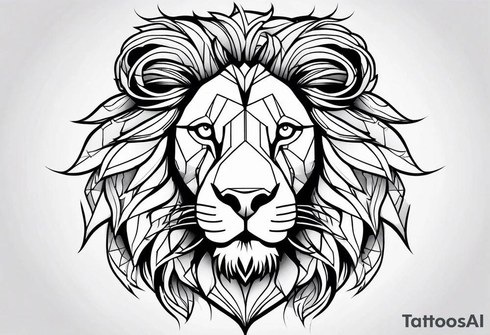 Phatom lion tattoo idea