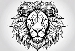 Phatom lion tattoo idea