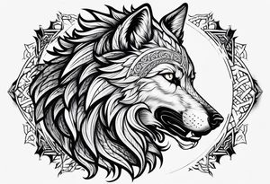 Fenrir tattoo idea