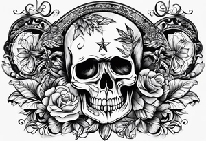 Love’s the death of peace of mind tattoo idea