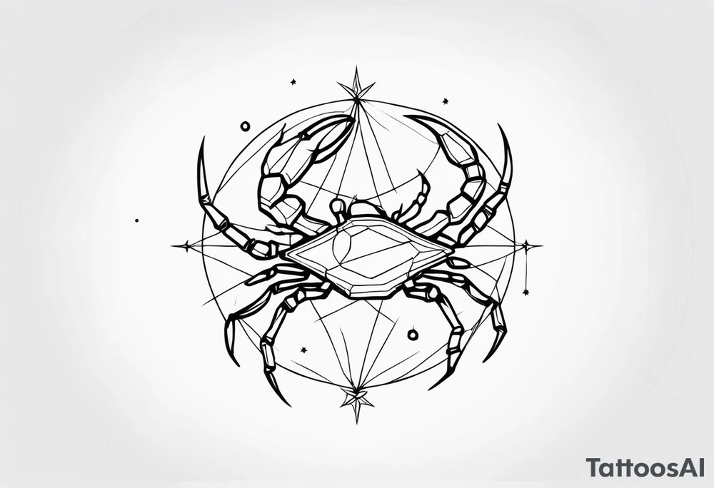 Scorpio Constellation tattoo idea