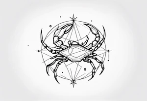 Scorpio Constellation tattoo idea