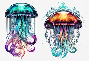 Jellyfish tattoo idea